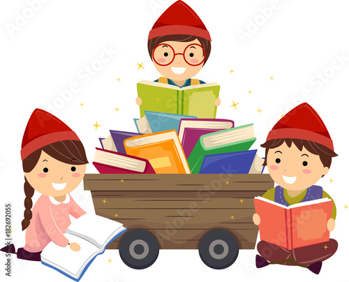 Stickman Kids Dwarves Books...