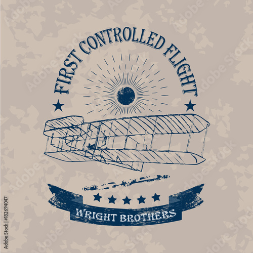 Tapety artystyczne First_fly_label