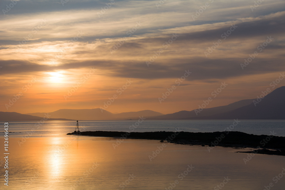 Sunset on Bantry Bay, the Wild Atlantic Way, Ireland