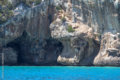 East coastline on Sardinia island, Italy