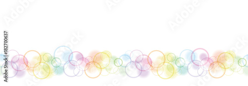 Rainbow background. Seamless pattern.Vector. 虹のパターン