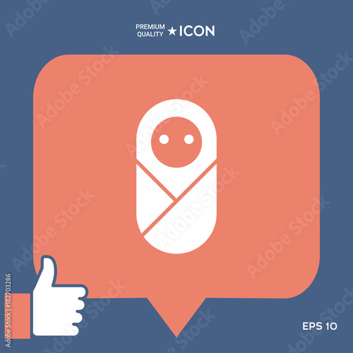 Infant, neonate, newborn icon