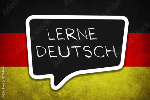 Obraz Ucz się niemieckiego - języka niemieckiego