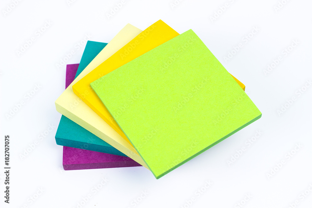 Stack of Notepad isolated on white background. Stack of Notepad isolated on white background.