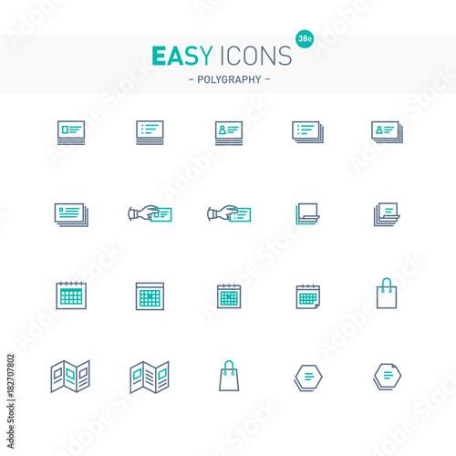 Easy icons 38e Polygraphy © turbodesign