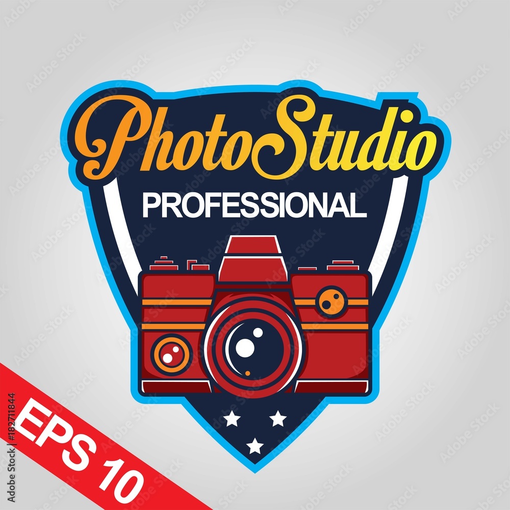 Obraz premium Camera design template