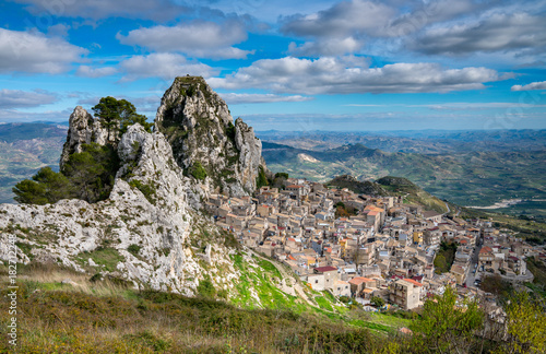 Caltabellotta, Agrigento,Sicily,Italy,11.28.2017