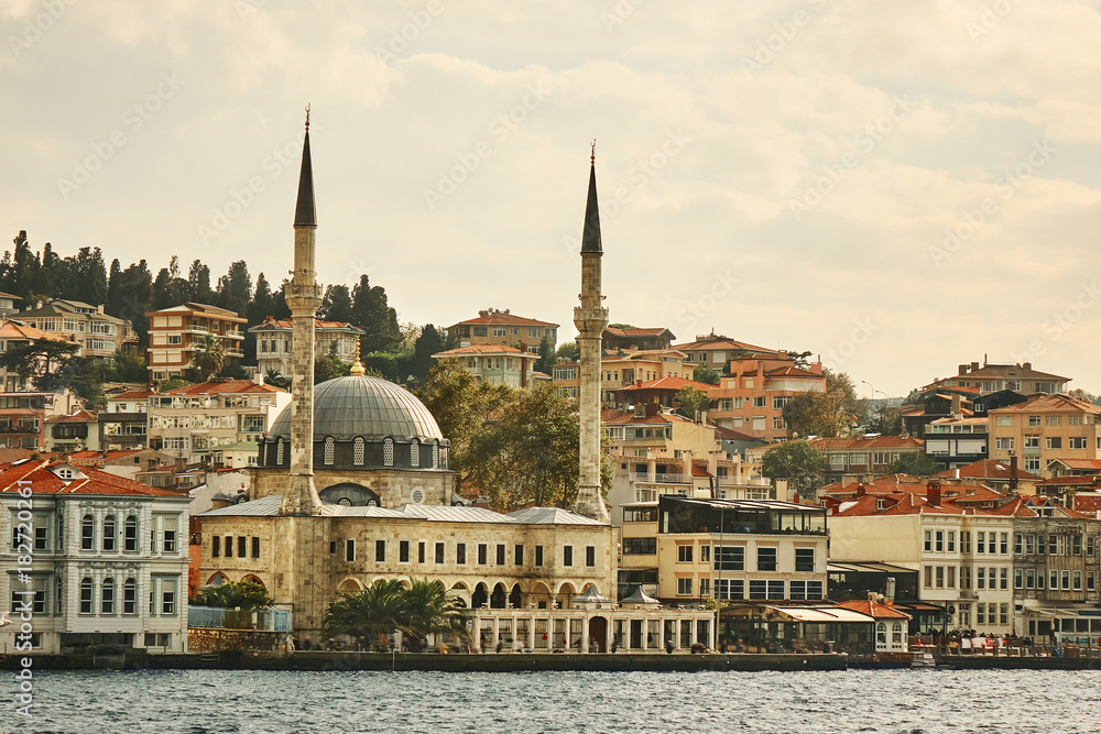 beautiful panoramic view of the city Turkey Istanbul
