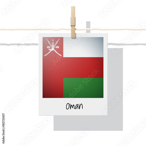 Free Download Asian country flag collection with photo of Oman flag , vector , illustration - GFXLoad