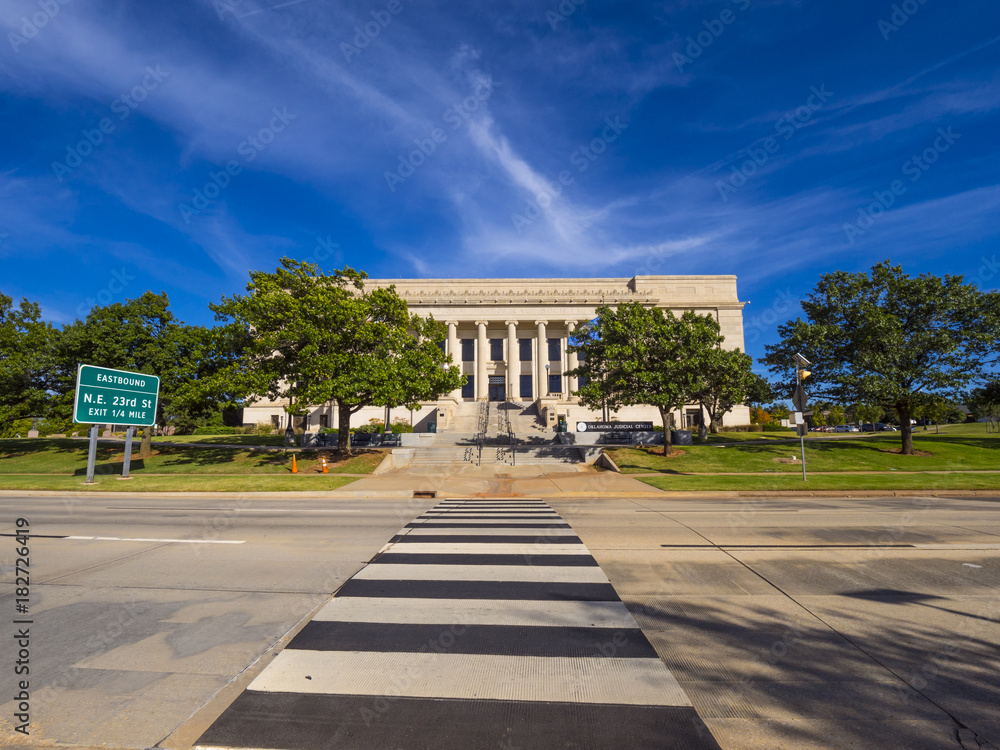 Obraz premium Oklahoma Judicial Center in Oklahoma City