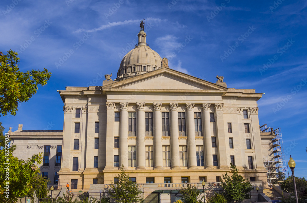The State Capitol of Oklahoma in Oklahoma City