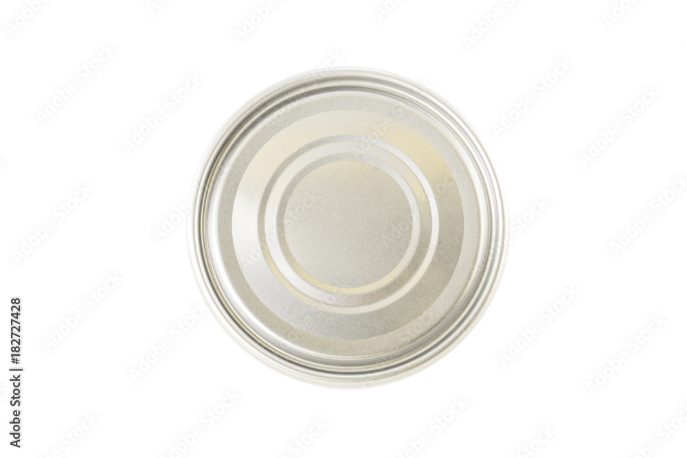 Tin cans isolated on white background with clipping path Tin cans isolated on white background with clipping path