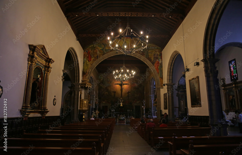 Interior de la Iglesia de San Francisco de Asís, Las Palmas (Gran Canaria