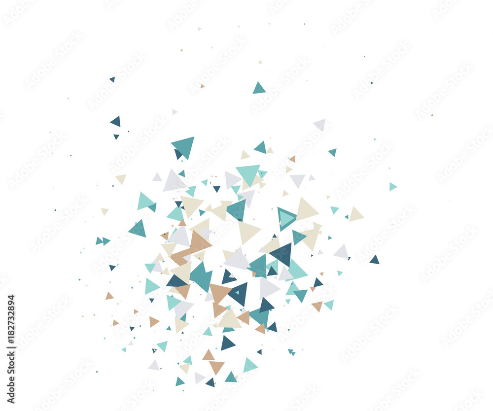 Obraz premium Broken Glass or Ice Explosion Vector Illustration. Bursting particles, boom, blast, bang, atomic energy, moving galaxy comic illustration. Grunge broken glass shatter fragments. Ice explosion effect