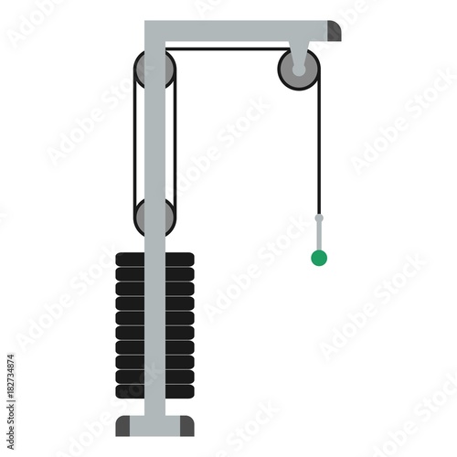 triceps press down equipment