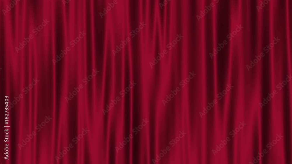 curtain felt velvet waving fabric motion background loop red curtain felt velvet waving fabric motion background loop red