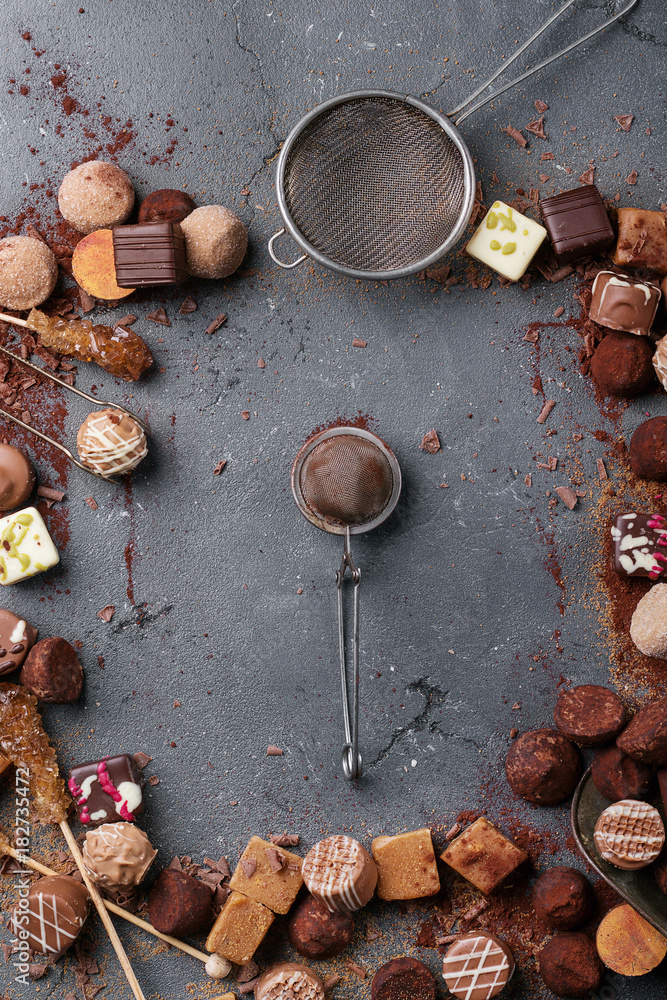 Chocolate truffle candys Chocolate truffle candys
