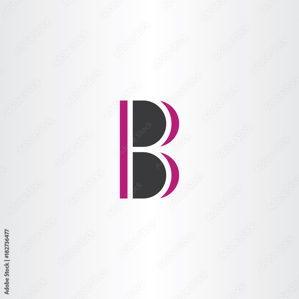 b logo sign element symbol vector letter b logo sign element symbol vector letter