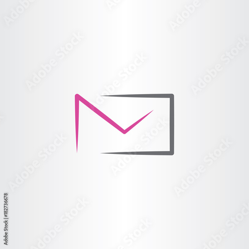 envelope icon logo vector symbol element