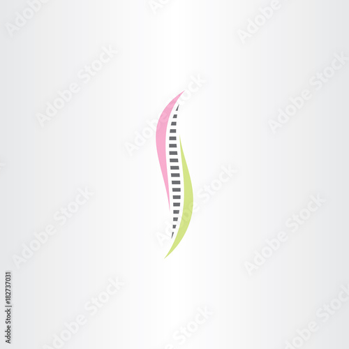 spine logo symbol vector sign element