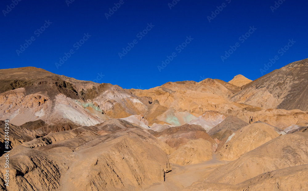 Beautiful colors of Death Valley in California - the Artists Palette