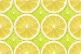 regular lemon over lime pattern