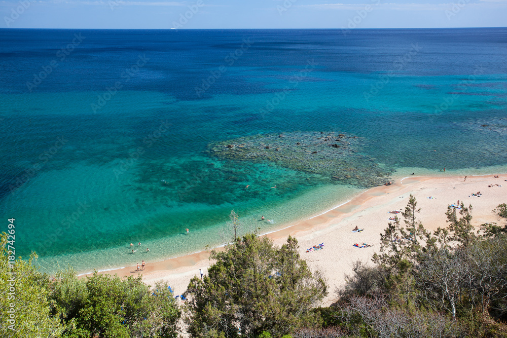 Cala Gonone beach, Sardinia, Italy Cala Gonone beach, Sardinia, Italy