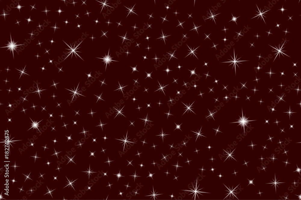 Fototapeta premium Lights on the burgundy backdrop. Beautiful seamless background.