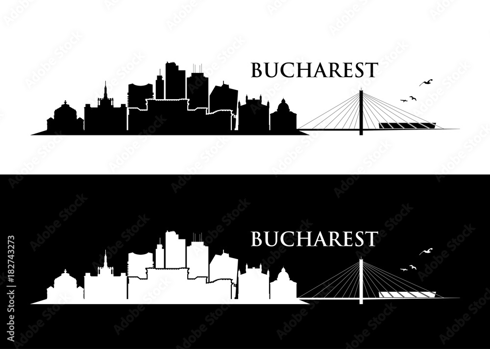 Bucharest skyline