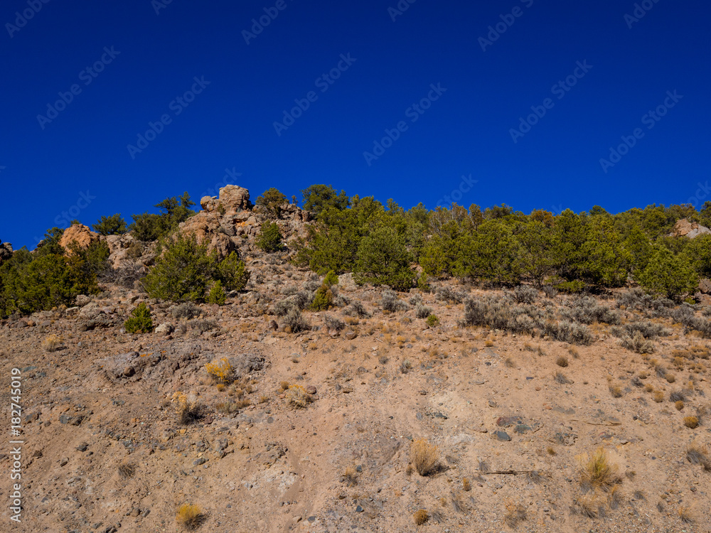 Desert landscape in the mountains of Utah Desert landscape in the mountains of Utah