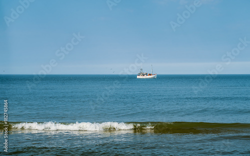 Fishing boat, Baltic sea