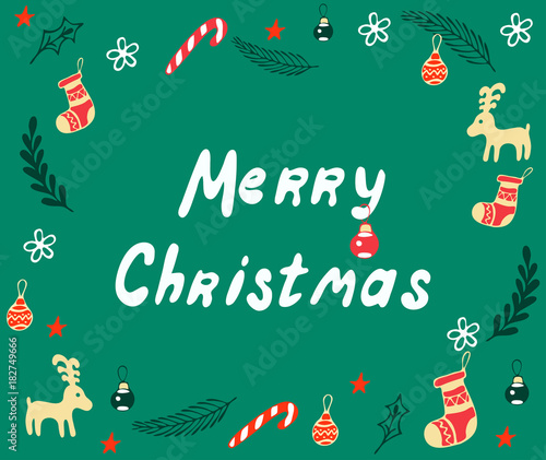 Wallpaper Mural Happy New Year lettering Greeting Card. Torontodigital.ca