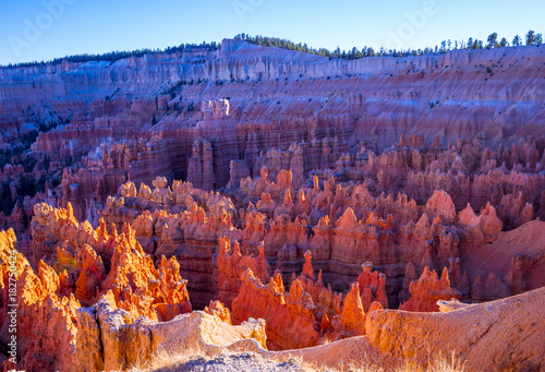 The famous Bryce Canyon National Park in Utah