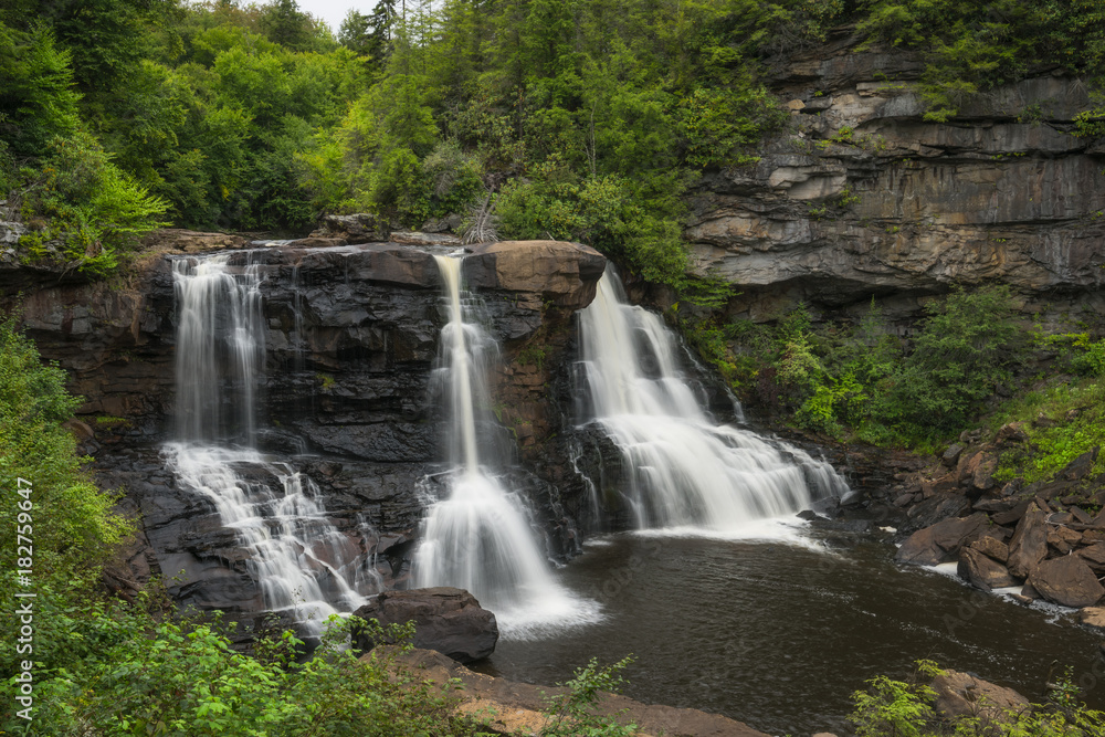 Blackwater Falls long exposure in West Virginia Blackwater Falls long exposure in West Virginia