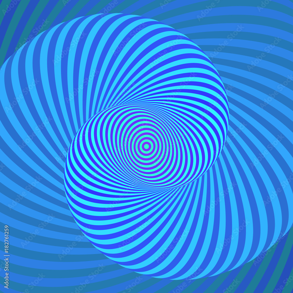 Trippy Hypnotic Vortex Spiral Art | Art Print