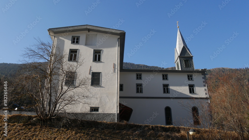 Fototapeta premium Chiesa in Engadina