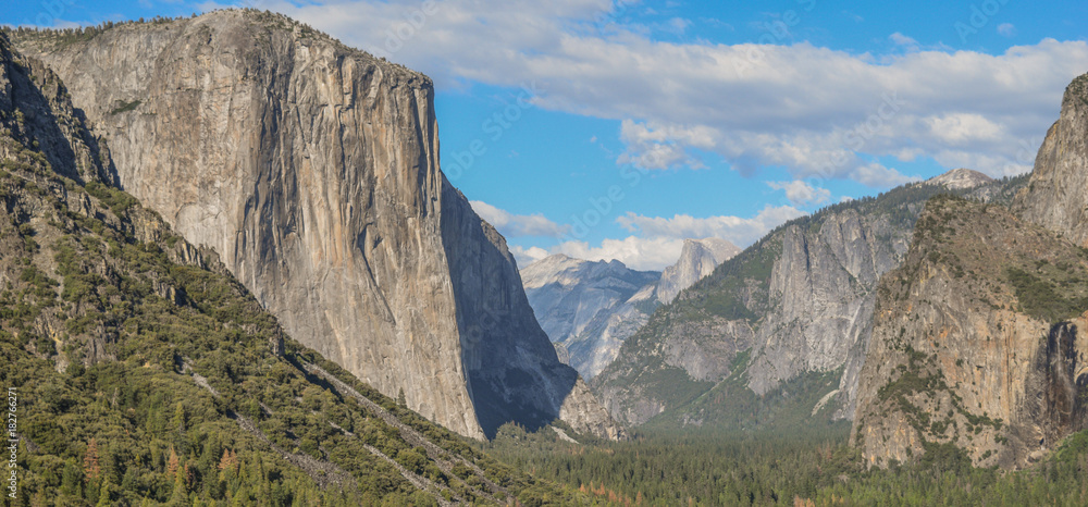 El Capitan as seen from the Tunnel, Yosemite National Park, California
