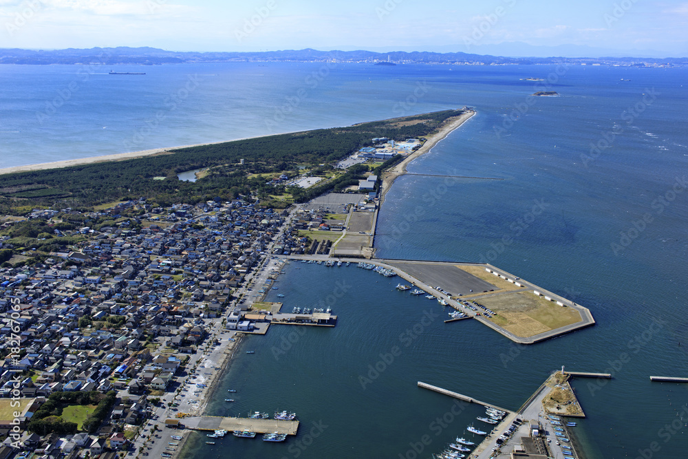 富津漁港／Aerial view