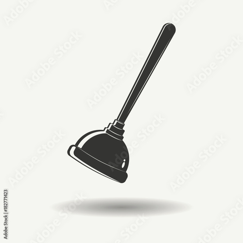 Monochrome plnger sign