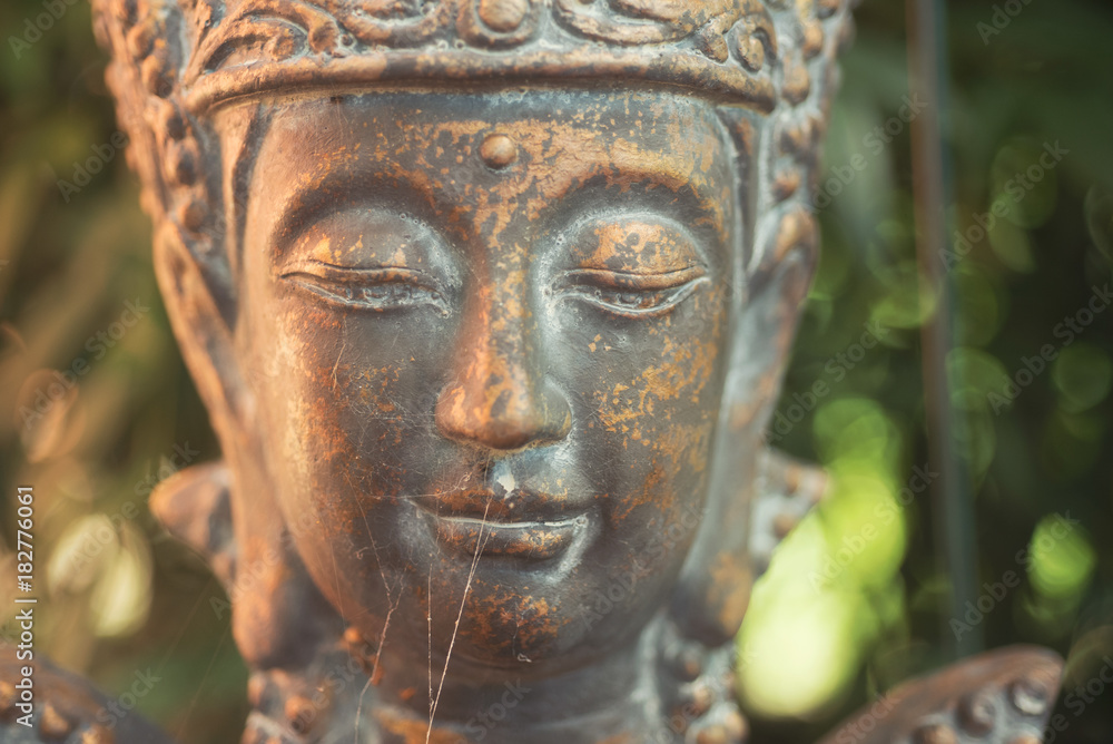 Buddha head statue Buddha head statue