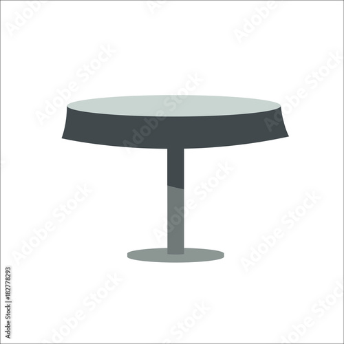 Table icon. Vector illustration
