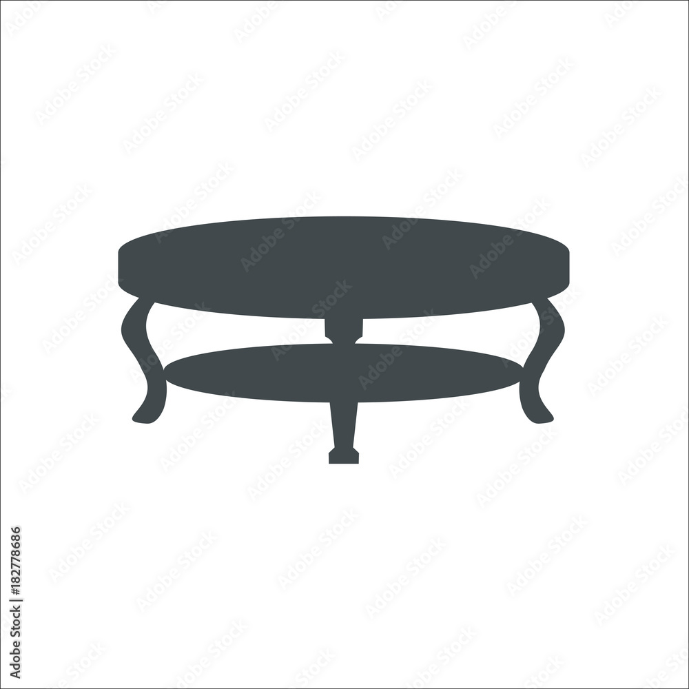 Table icon. Vector illustration Table icon. Vector illustration