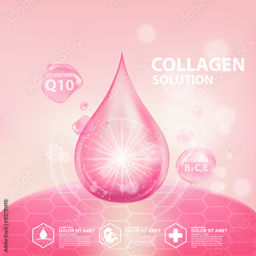Collagen Serum Skin Care Cosmetic
