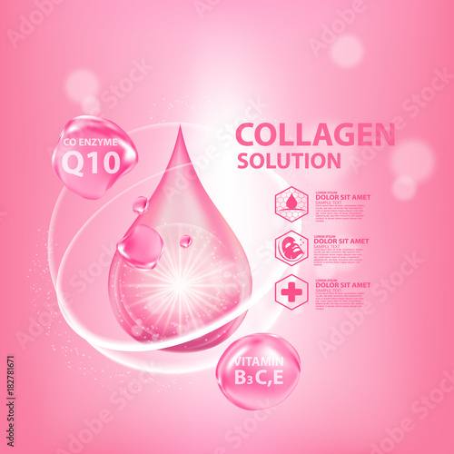 Collagen Serum Skin Care Cosmetic