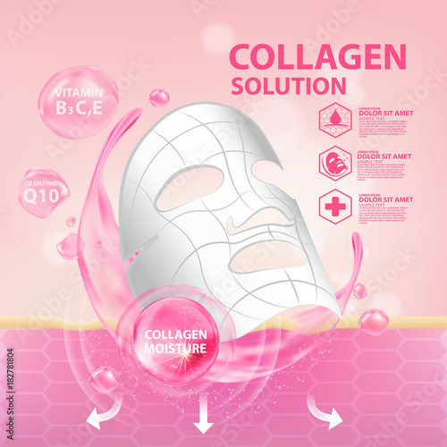 Collagen Serum Skin Care Cosmetic
