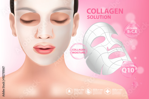 Collagen Serum Skin Care Cosmetic