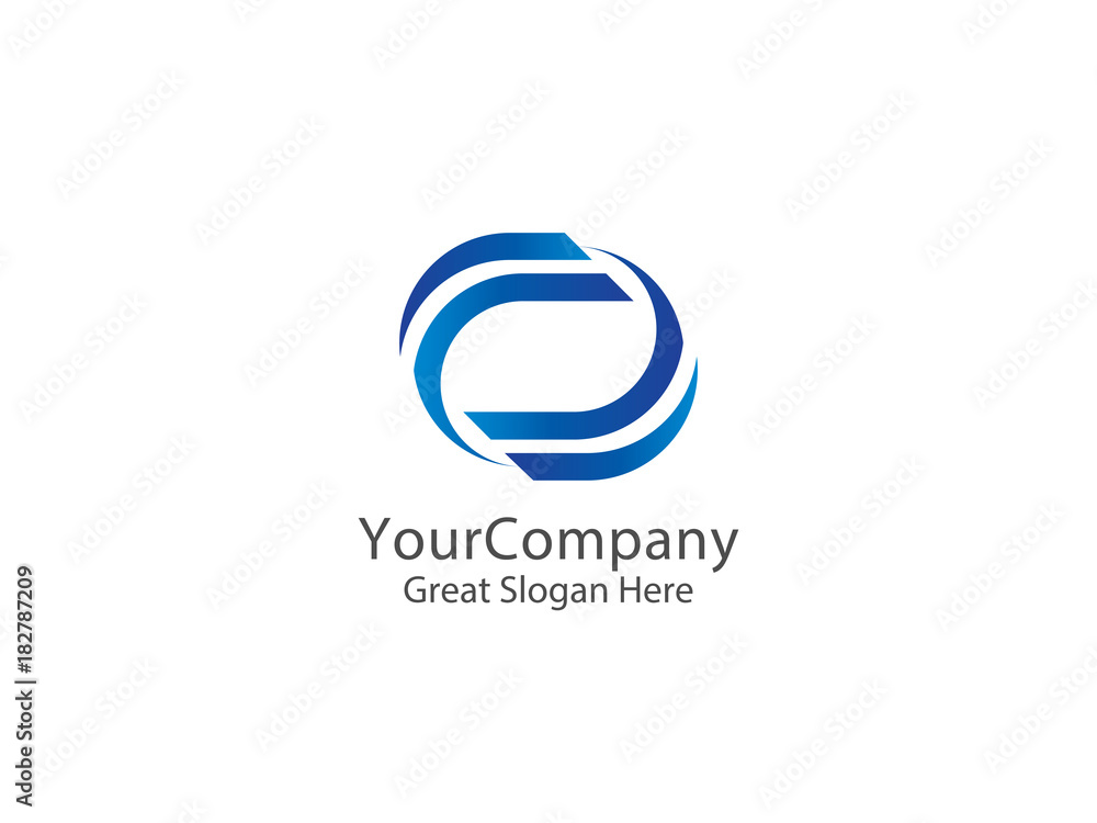 abstract Infinity round circle logo icon for business, apps, software, services. abstract Infinity round circle logo icon for business, apps, software, services.