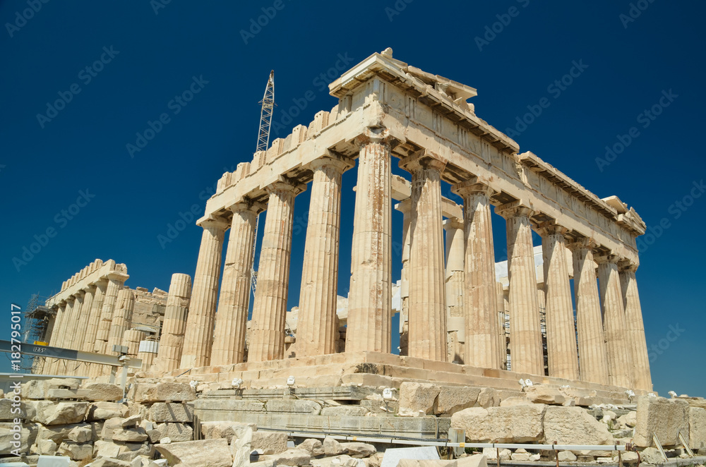 parthenon in Athens greece ancient monuments caryatids
