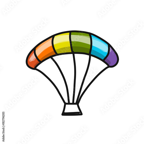 Kiteboarding, sketch for your design