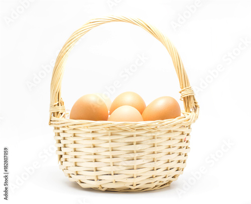eggs for healthy in basket